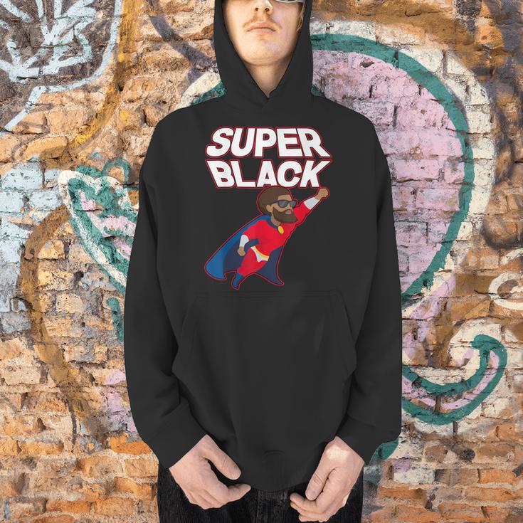 Superhero Pride Comic Book Lover African American Dad Men Hoodie Superhero Pride Comic Book Lover African American Dad Men Hoodie
