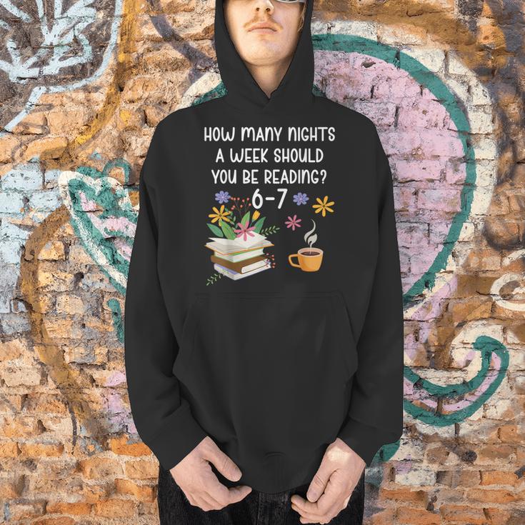Teacher 67 Six Seven Meme Reading 6-7 Book Lover Men Hoodie