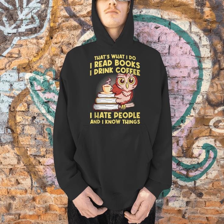 Thats What I Do I Read Books I Drink Coffee Lovers Men Hoodie
