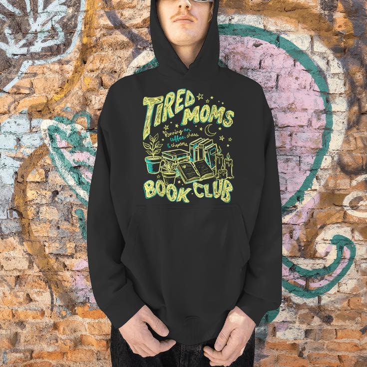 Tired Moms Book Club Running On Coffee Chaos Chapters Men Hoodie Tired Moms Book Club Running On Coffee Chaos Chapters Men Hoodie