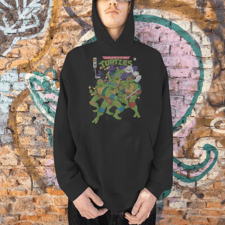 TMNT Comic Book Cover Group Shot Men Hoodie TMNT Comic Book Cover Group Shot Men Hoodie