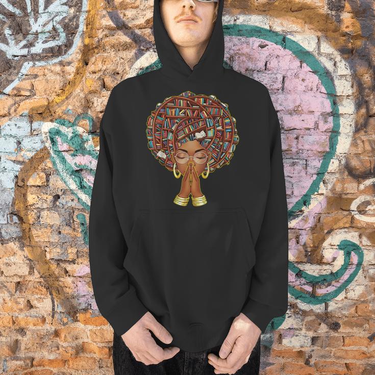 History Month Afro Book Lover Women Girls Librarian Men Hoodie History Month Afro Book Lover Women Girls Librarian Men Hoodie