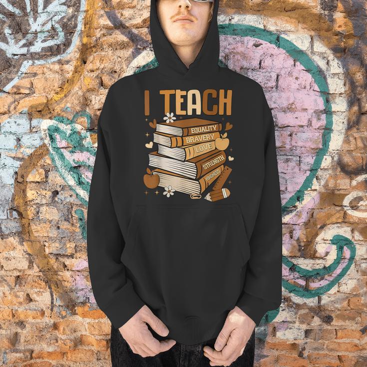 History Month I Teach Melanin Book Black Teacher Men Hoodie History Month I Teach Melanin Book Black Teacher Men Hoodie
