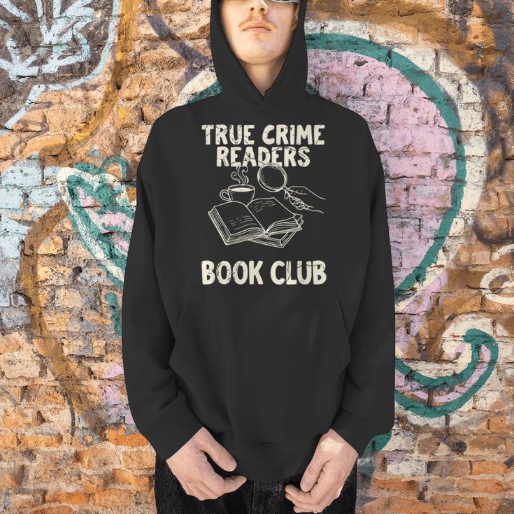 True Crime Readers Book Club Coffee Lovers Men Hoodie