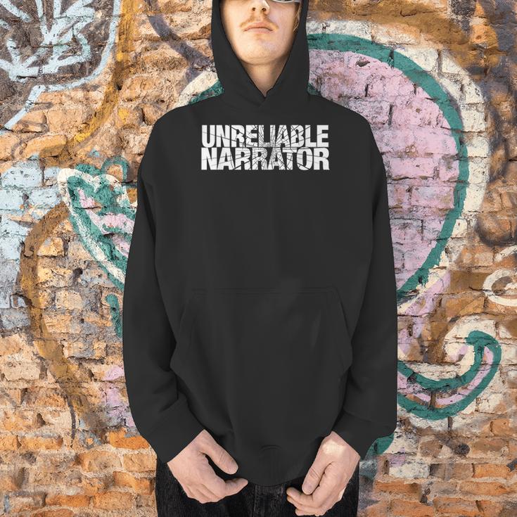 Unreliable Narrator Literary Book Writing Writer Bookish Tee Men Hoodie Unreliable Narrator Literary Book Writing Writer Bookish Tee Men Hoodie