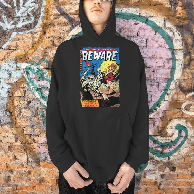 Vintage Horror Comic Book Cover Beware 10 Men Hoodie Vintage Horror Comic Book Cover Beware 10 Men Hoodie
