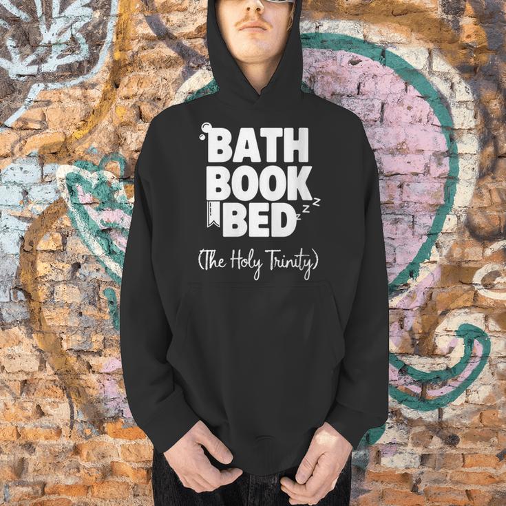 Women's Bath Book Bed Book Lover Self-Care For Women Men Hoodie