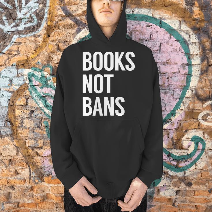 Women's Books Not Bans Men Hoodie