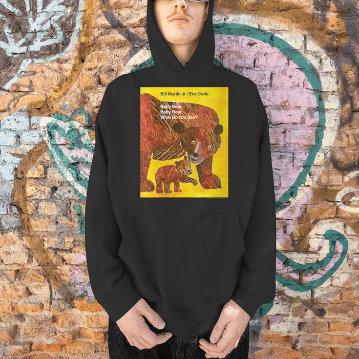 Women's Eric Carle Baby Bear Baby Bear What Do You See Book Cover Men Hoodie Women's Eric Carle Baby Bear Baby Bear What Do You See Book Cover Men Hoodie