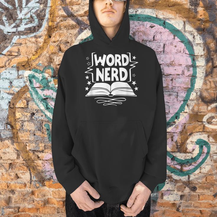 Word Nerd Reading Book Lover Bookworm Bookish Librarian Men Hoodie Word Nerd Reading Book Lover Bookworm Bookish Librarian Men Hoodie
