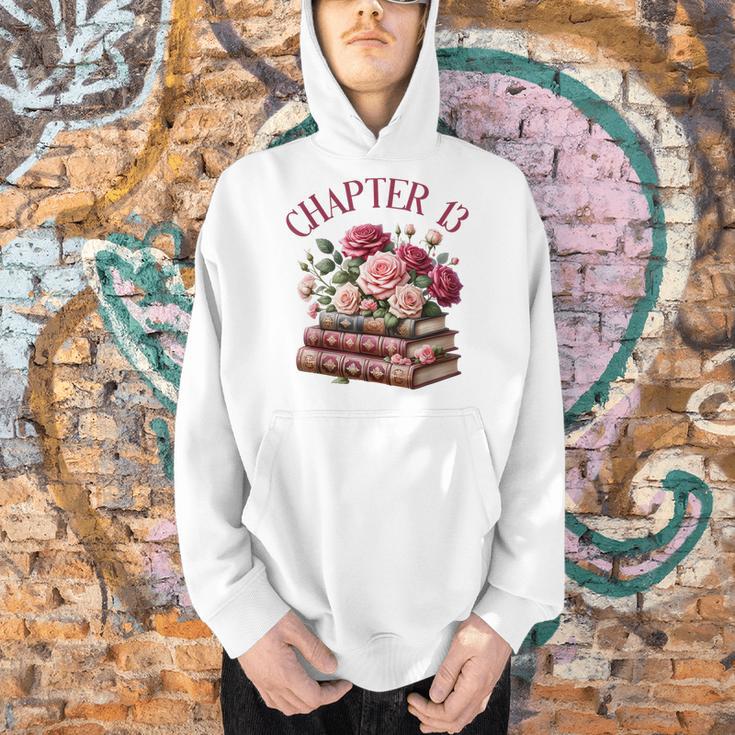 13th Birthday Chapter 13 For Girls Book Lover Bookish Reader Men Hoodie