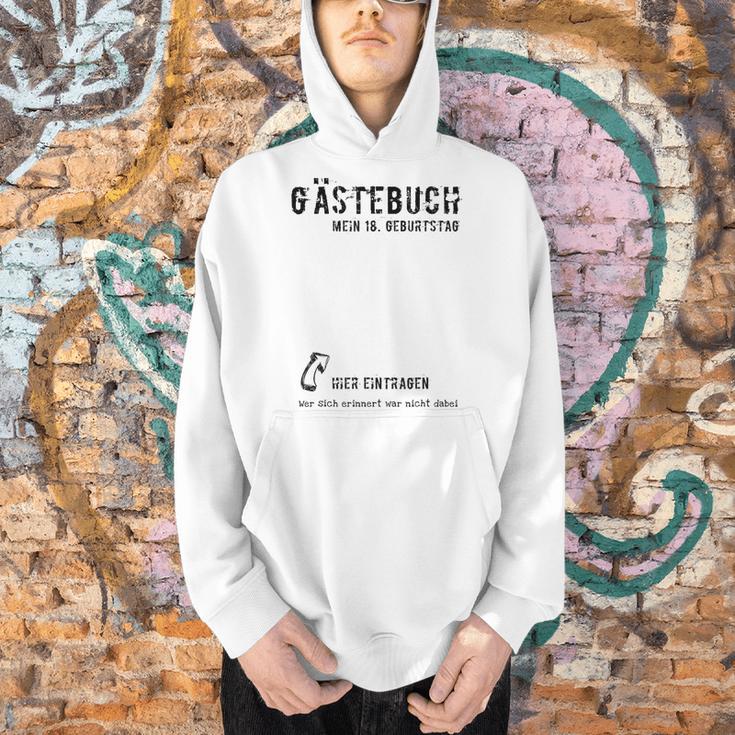 18th Birthday Guest Book Boy Or Girl Men Hoodie