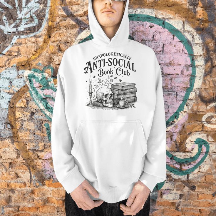 Anti-Social Book Club Bookish Introvert Readers Men Hoodie Anti-Social Book Club Bookish Introvert Readers Men Hoodie