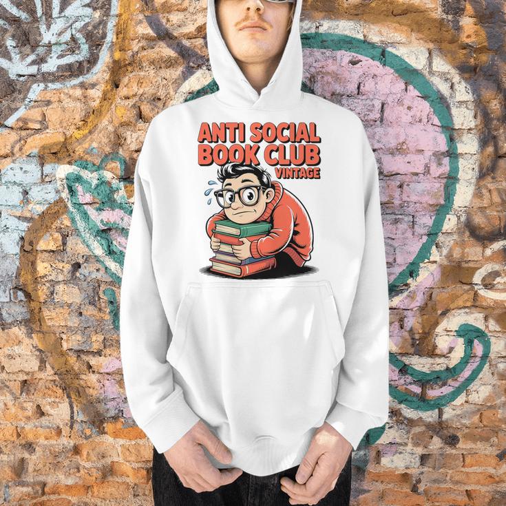 Anti Social Book Club Vintage Retro Reader Art Premium Tri-Blend Men Hoodie Anti Social Book Club Vintage Retro Reader Art Premium Tri-Blend Men Hoodie