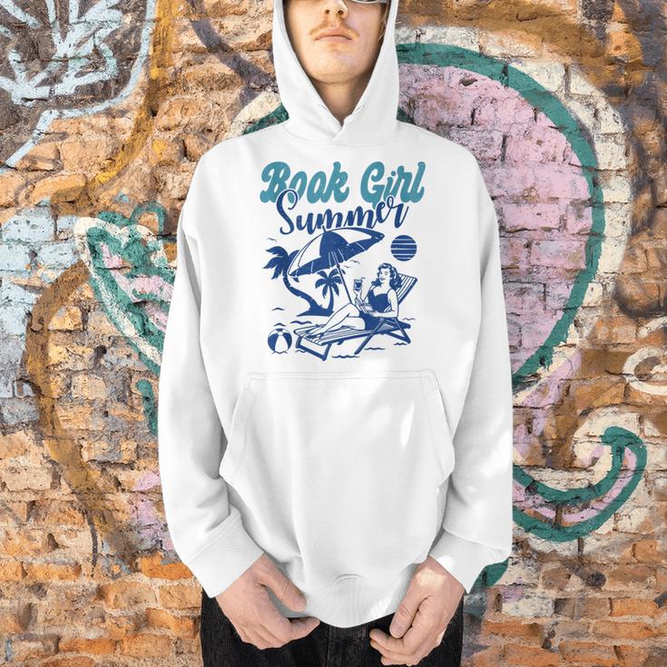 Beach Book Lover Women Girls Book Girl Summer Men Hoodie