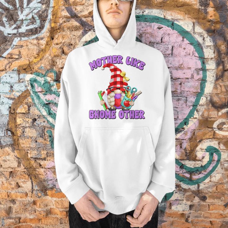 Best Teacher Grandma Gnome With Books For Teacher Mom Saying Men Hoodie