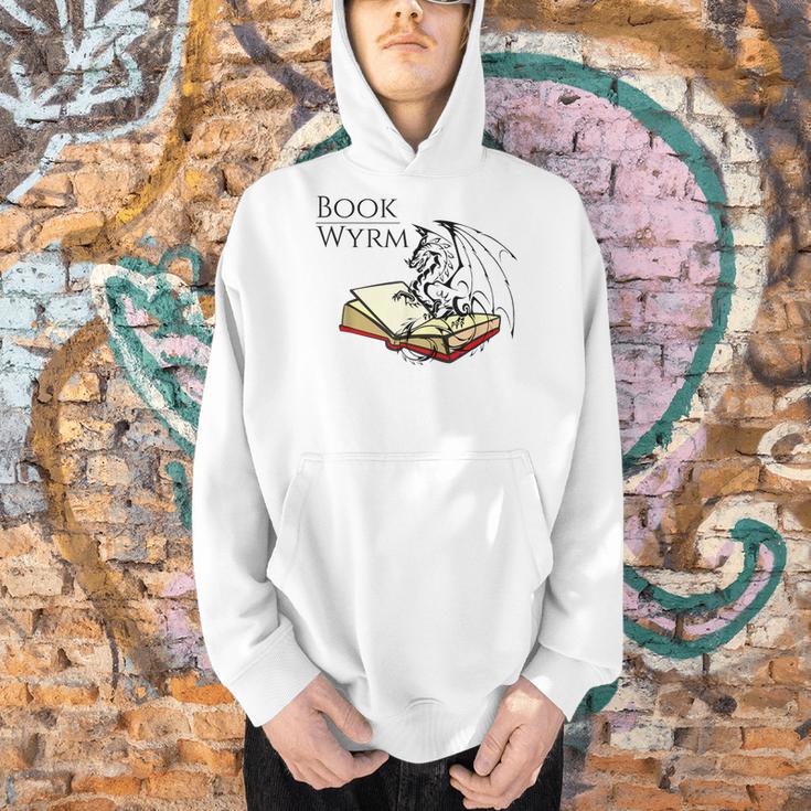 Book Lover I'm A Bookwyrm Not A Bookworm T-Shirt Men Hoodie