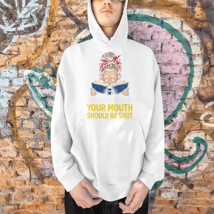 If My Book Is Open Reader Premium Tri-Blend Men Hoodie