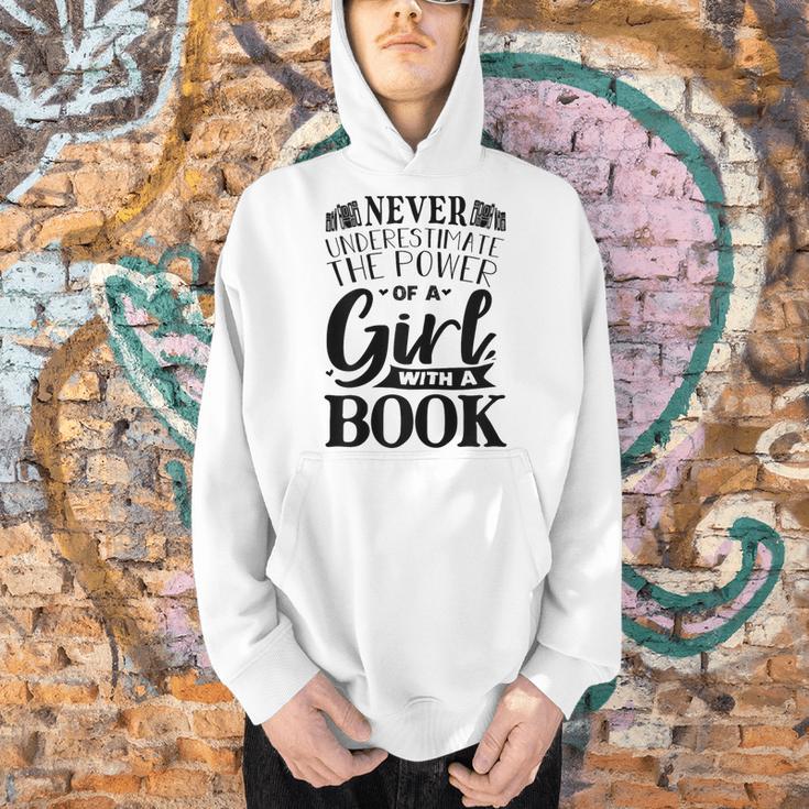 Book Reading Graphic Women Girls Book Lovers Librarian Men Hoodie