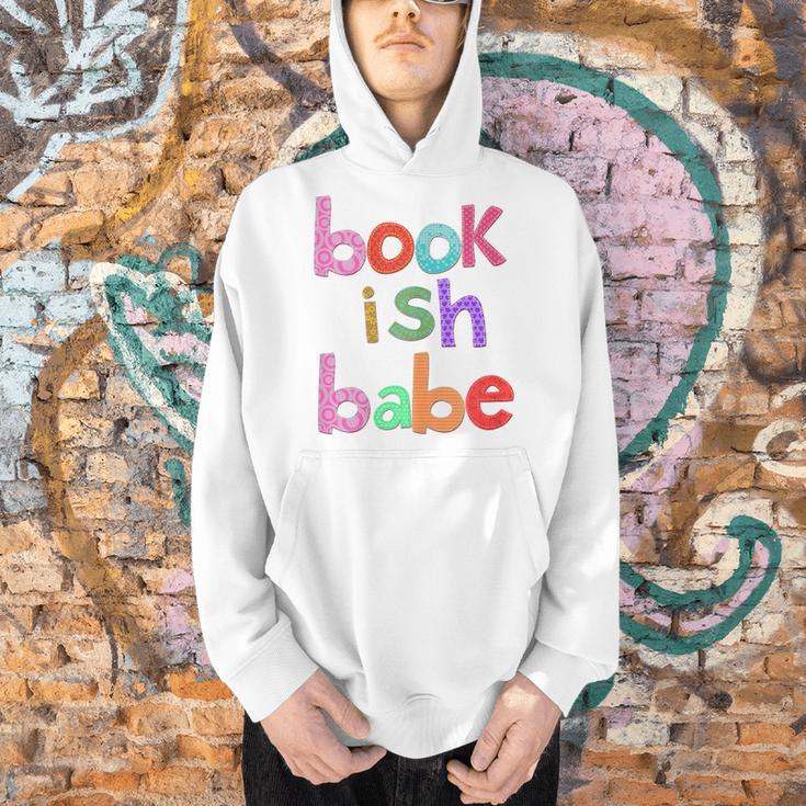 Bookish Babe Book Lovers Women Woman Loves To Read Reading Men Hoodie