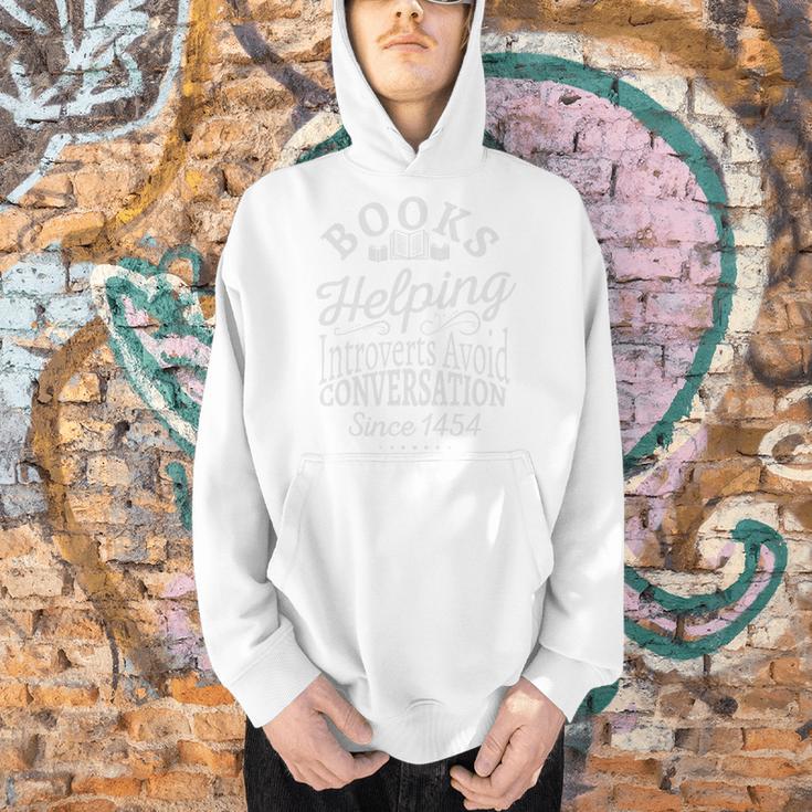 Books Helping Introverts Avoid Conversation Apparel Premium Tri-Blend Men Hoodie Books Helping Introverts Avoid Conversation Apparel Premium Tri-Blend Men Hoodie