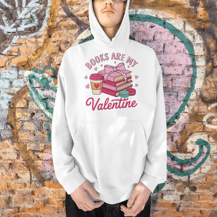 Books Are My Valentine Coquette Bow Bookworm Pink Books Men Hoodie Books Are My Valentine Coquette Bow Bookworm Pink Books Men Hoodie