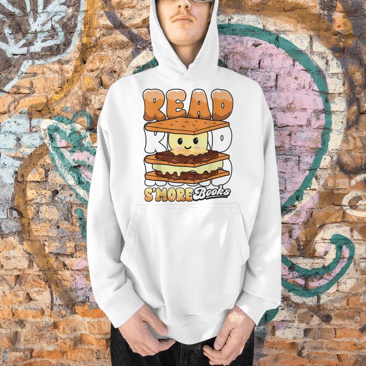 Camping Reading Fun Book Lover Camper Librarian Men Hoodie