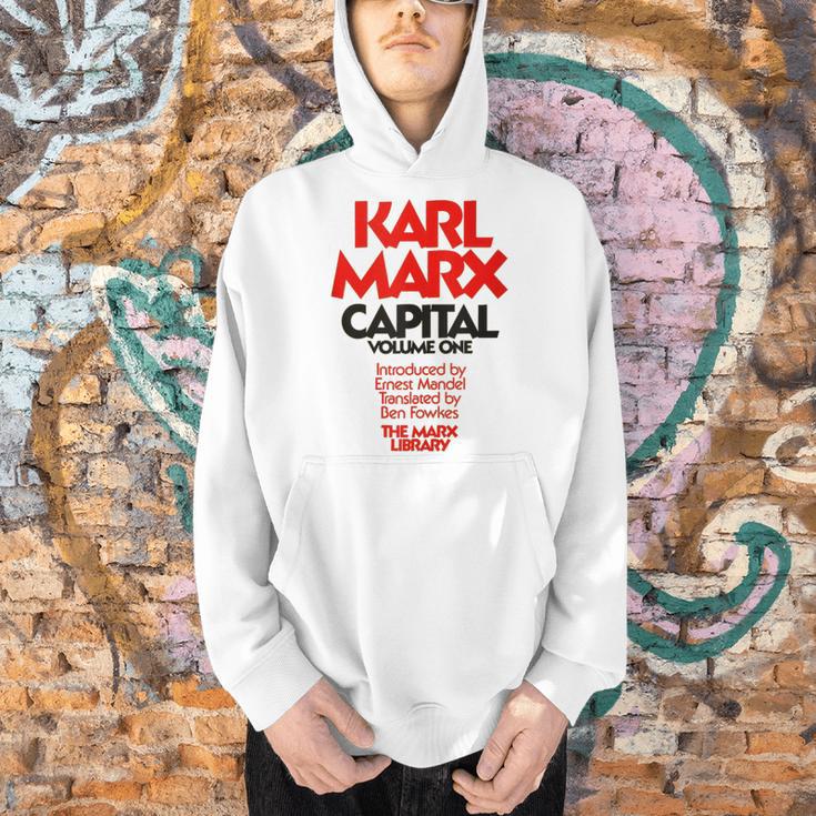 Capital Karl Marx Vintage Book Cover Men Hoodie