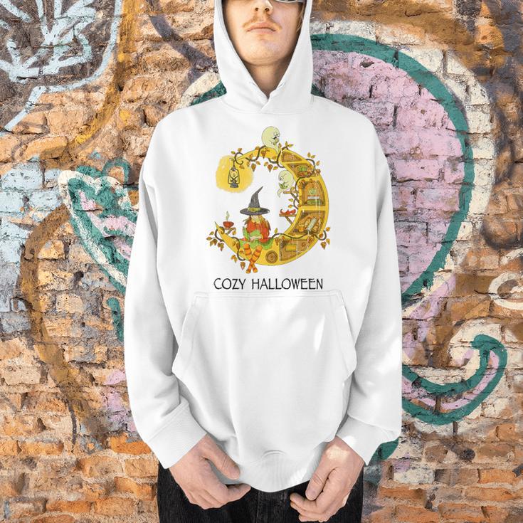 Cozy Halloween Coloring Book Adult Coloring Men Hoodie