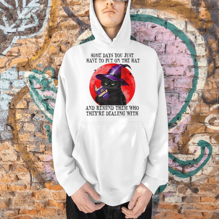 Some Days You Just Have To But On Cat Witch Reading Book Men Hoodie Some Days You Just Have To But On Cat Witch Reading Book Men Hoodie
