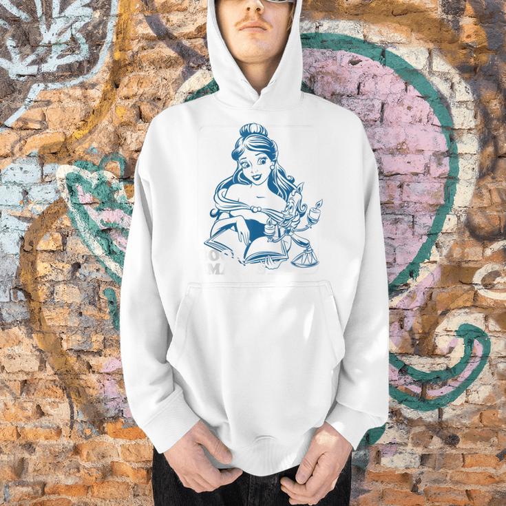 Disney Beauty And The Beast Belle Book Smarts Men Hoodie