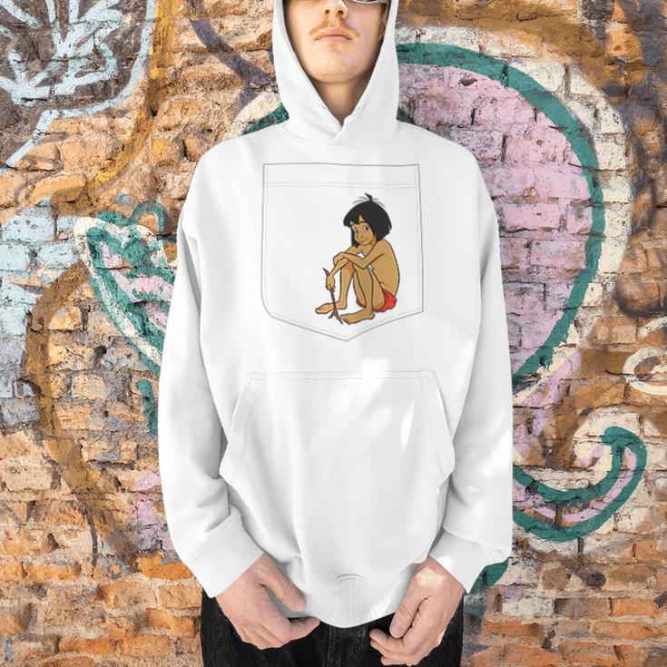 Disney The Jungle Book Mowgli Pocket Men Hoodie