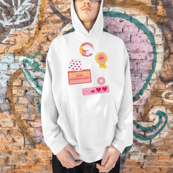 Dungeon Crawler Carl Colorful Sticker Collage LitRPG Book Premium Tri-Blend Men Hoodie Dungeon Crawler Carl Colorful Sticker Collage LitRPG Book Premium Tri-Blend Men Hoodie