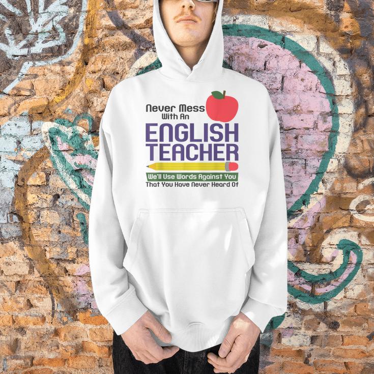 English Teacher Humor Reading Books Vocabulary Grammar Men Hoodie English Teacher Humor Reading Books Vocabulary Grammar Men Hoodie