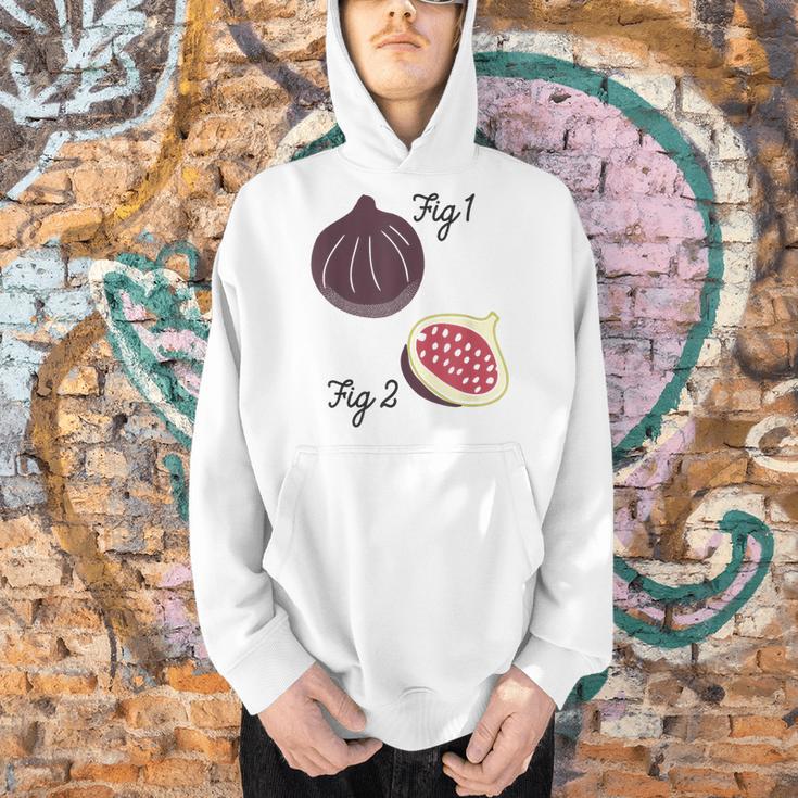Fig 1 Figs Fruit Scientific Drawing Textbook Graphic Men Hoodie Fig 1 Figs Fruit Scientific Drawing Textbook Graphic Men Hoodie