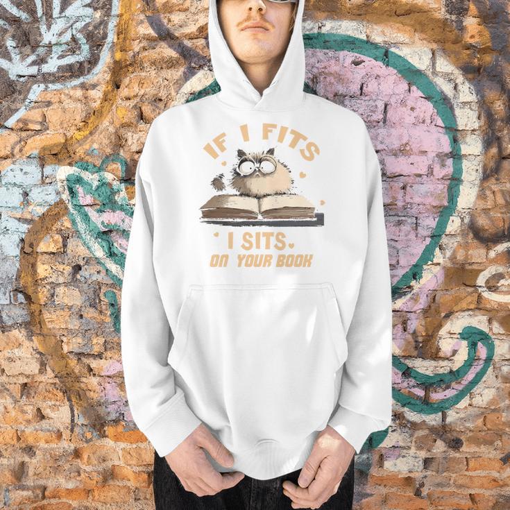 If i Fits I Sits On Your Book Premium Tri-Blend Men Hoodie If i Fits I Sits On Your Book Premium Tri-Blend Men Hoodie