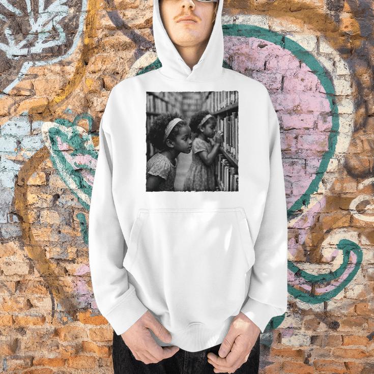 Girls Reading Books Book Lover Afro African Reader Men Hoodie Girls Reading Books Book Lover Afro African Reader Men Hoodie