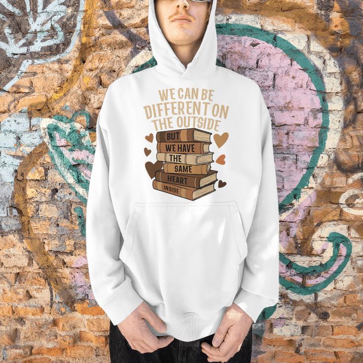 We Have The Same Heart History Month Book Lover Women Premium Tri-Blend Men Hoodie