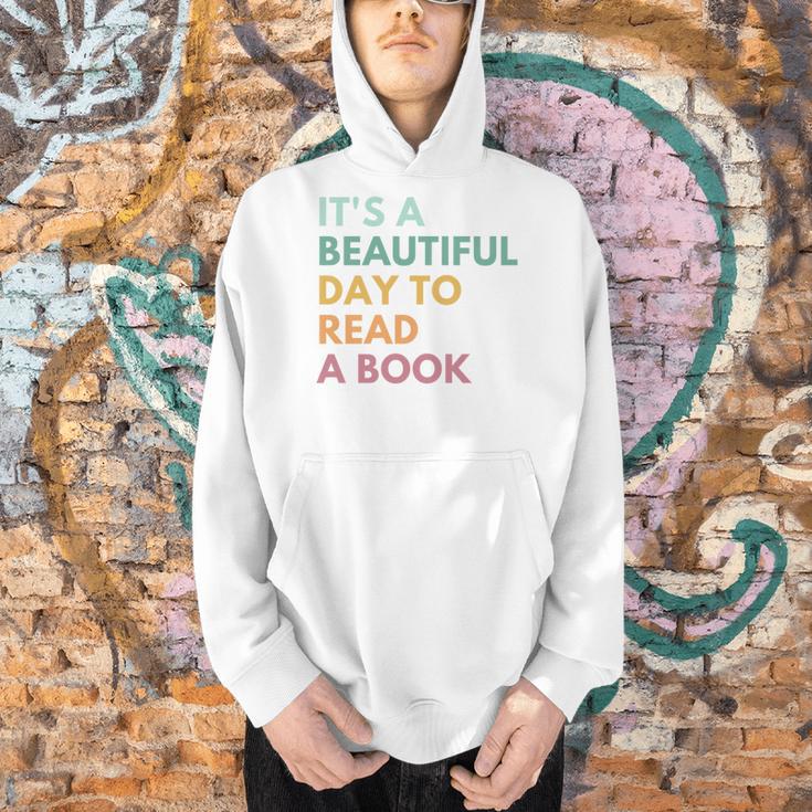 It's A Beautiful Day To Read A Book Men Hoodie
