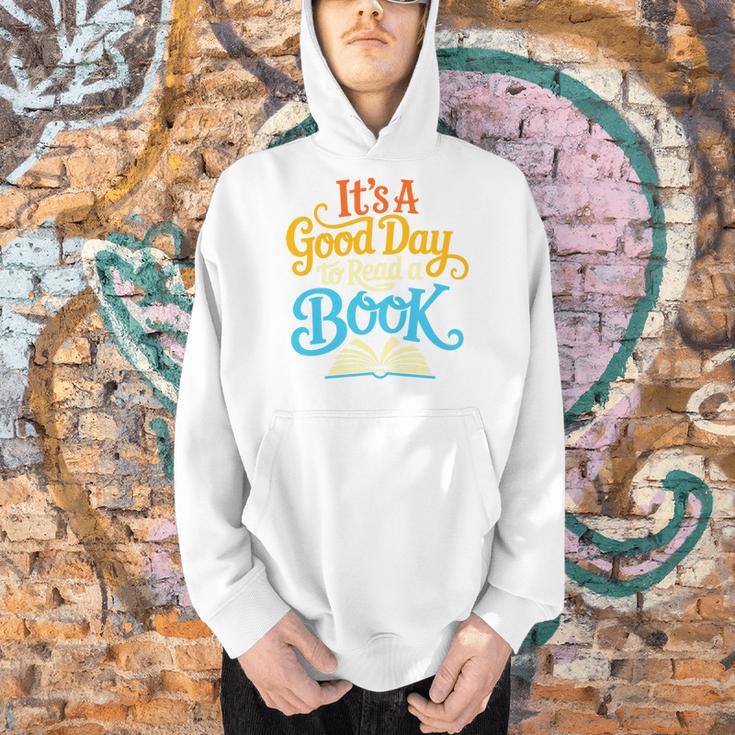 It's A Good Day To Read A Book Library Bookworm Premium Tri-Blend Men Hoodie It's A Good Day To Read A Book Library Bookworm Premium Tri-Blend Men Hoodie