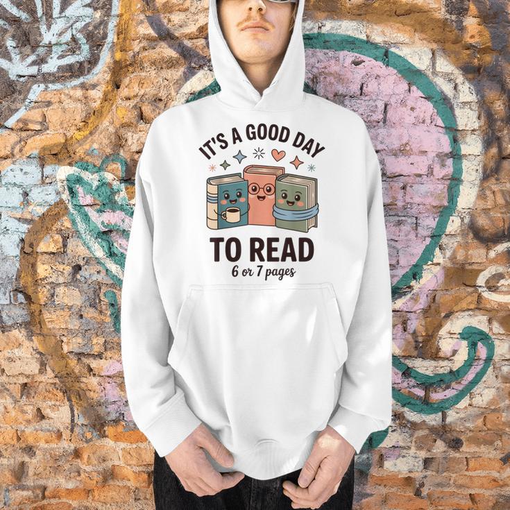 It's a Good Day To Read For Book Lovers Vibes Men Hoodie It's a Good Day To Read For Book Lovers Vibes Men Hoodie
