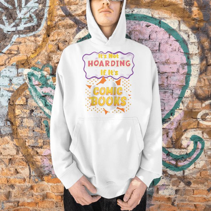 It's Not Hoarding If It's Comic Books Collector Reader Raglan Baseball Tee Men Hoodie