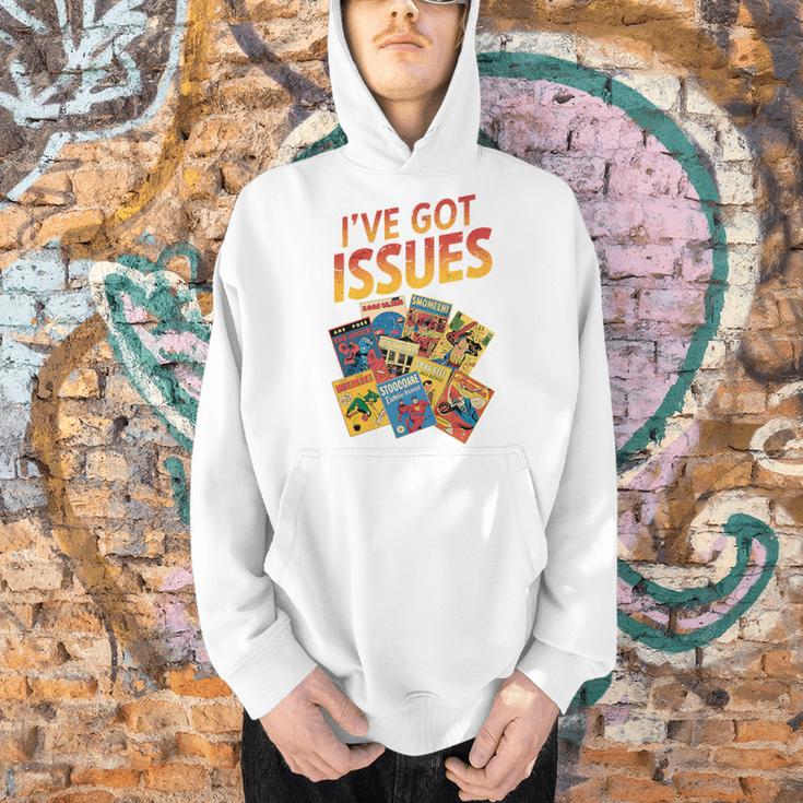 I'Ve Got Issues Comic Book Collecting Premium Tri-Blend Men Hoodie