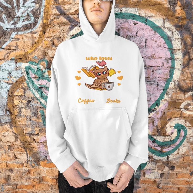 Just a Girl Who Loves Owls Coffe Books Girls Owl Lovers Men Hoodie