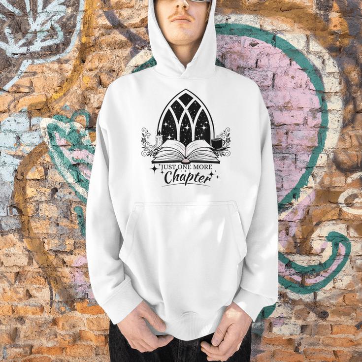 Just One More Chapter Cozy Gothic Book Lover Men Hoodie Just One More Chapter Cozy Gothic Book Lover Men Hoodie