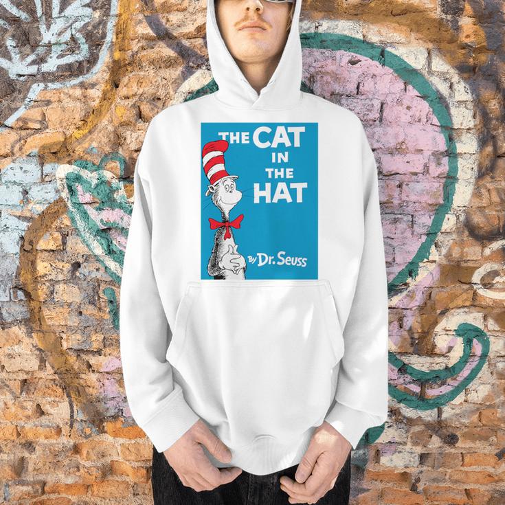 Kids Dr Seuss The Cat In The Hat Book Cover Performance Men Hoodie