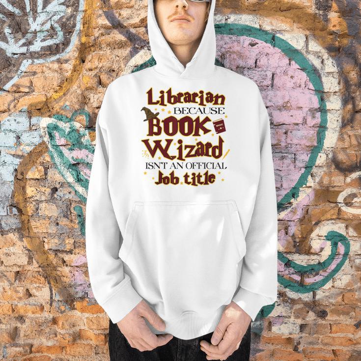 Librarian BCS Book Wizard Isn't a Job Title Library Men Hoodie Librarian BCS Book Wizard Isn't a Job Title Library Men Hoodie