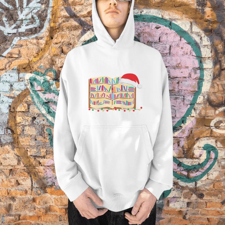 Library Squad Christmas Book Team Xmas Reading Lover Men Hoodie