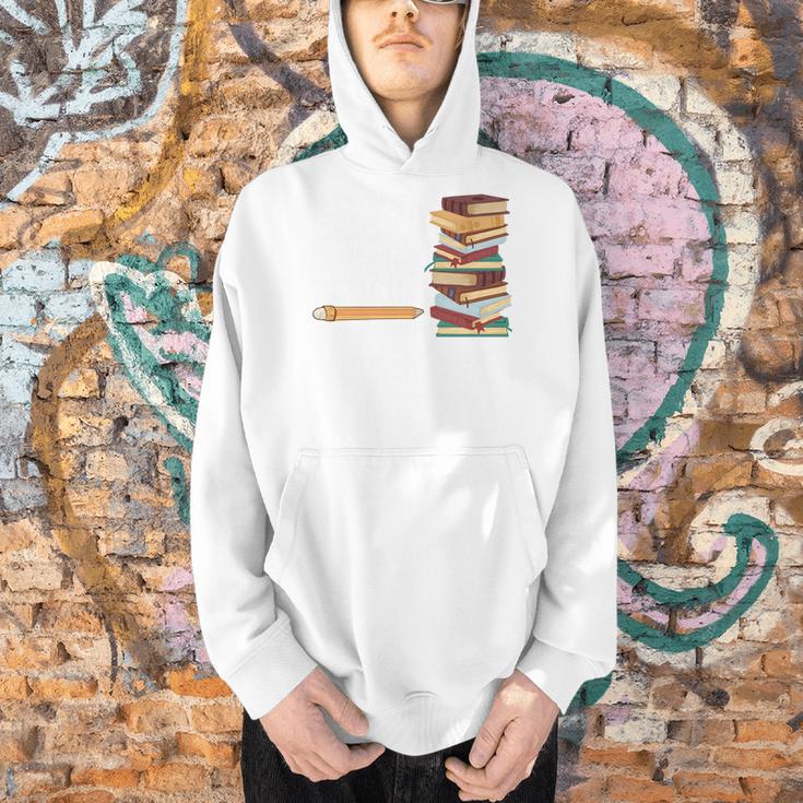 Life Without Books Is Like An Unsharpened Pencil Bookworm Men Hoodie