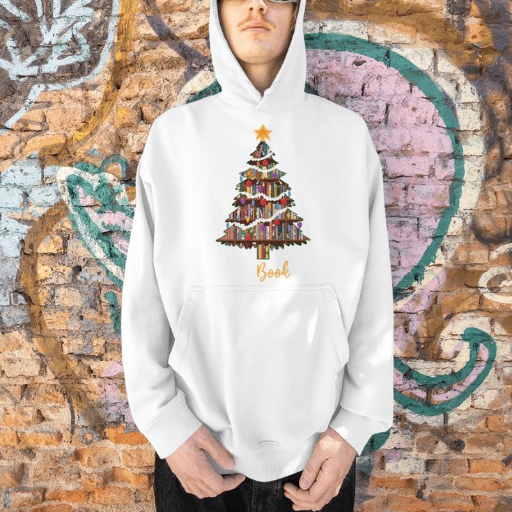 Merry Bookmas Book Reading Lover Library Reader Enthusiast Men Hoodie